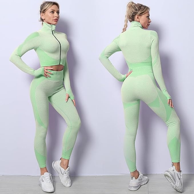 Veriliss 3 pièces vêtements de sport pour femmes survêtement ensemble complet pour femmes