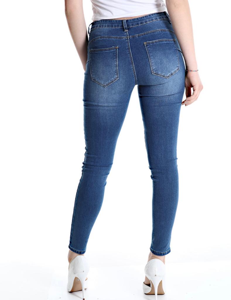 Jeans en Coton avec poche