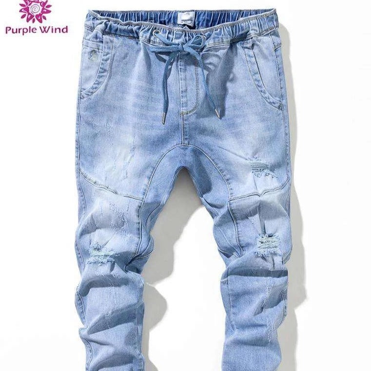 cargo denim jeans skinny pantalon.