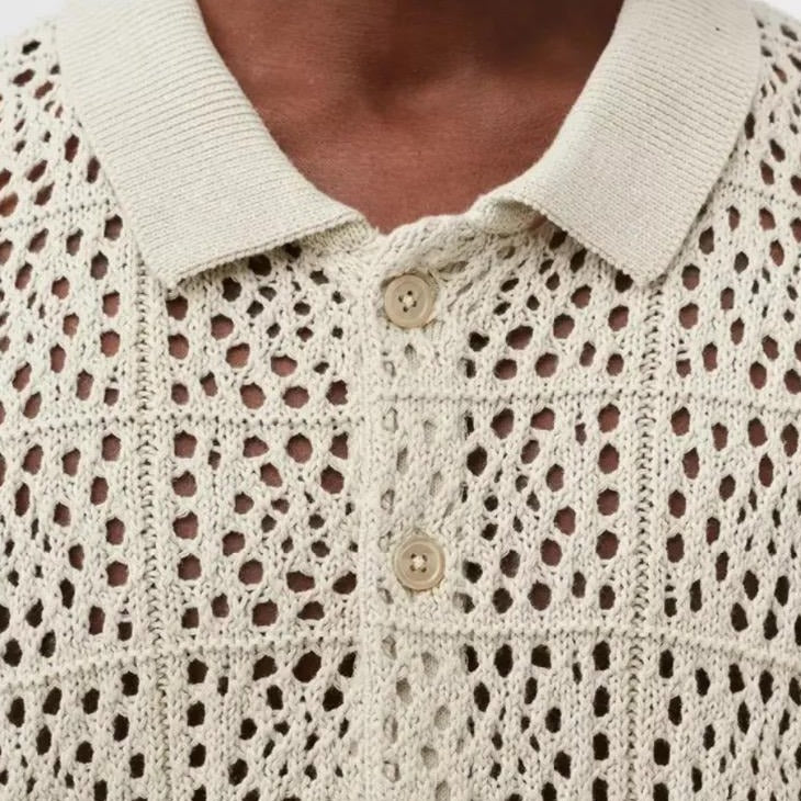 chemises au Crochet personnalisées pour hommes